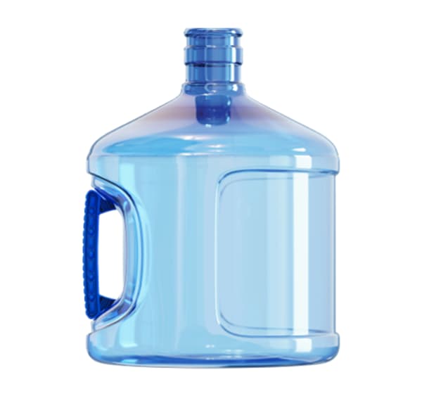 3gal Watercooler Bottle - 55mm Snap On with Handle